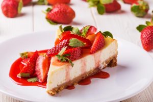 Cheesecake φράουλα