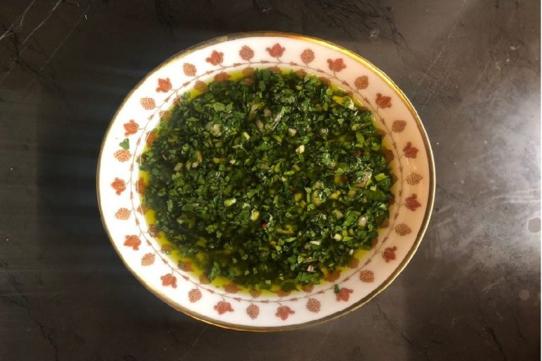 Chimichurri sauce