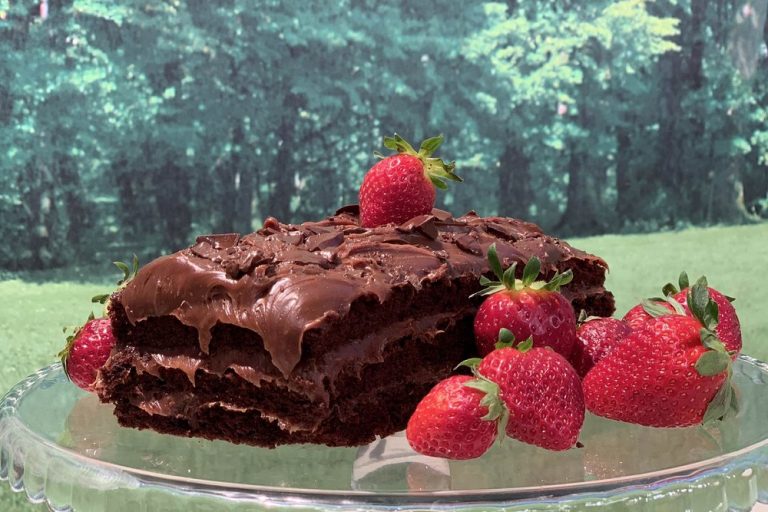 Chocolate cake (fudge)