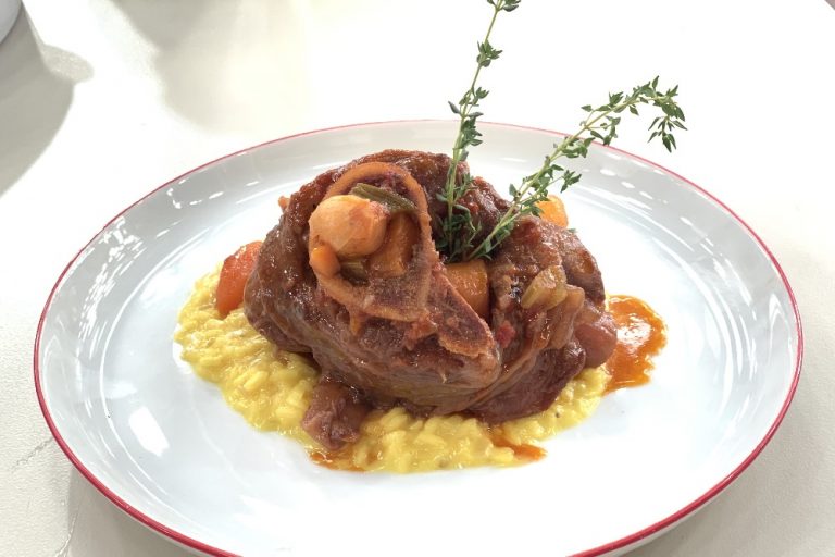 Osso Buco with mashed potatoes