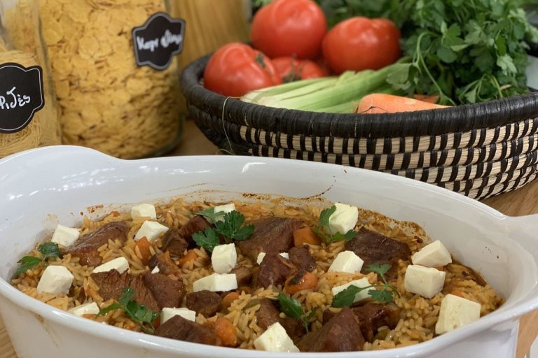 Greek beef with orzo – Giouvetsi