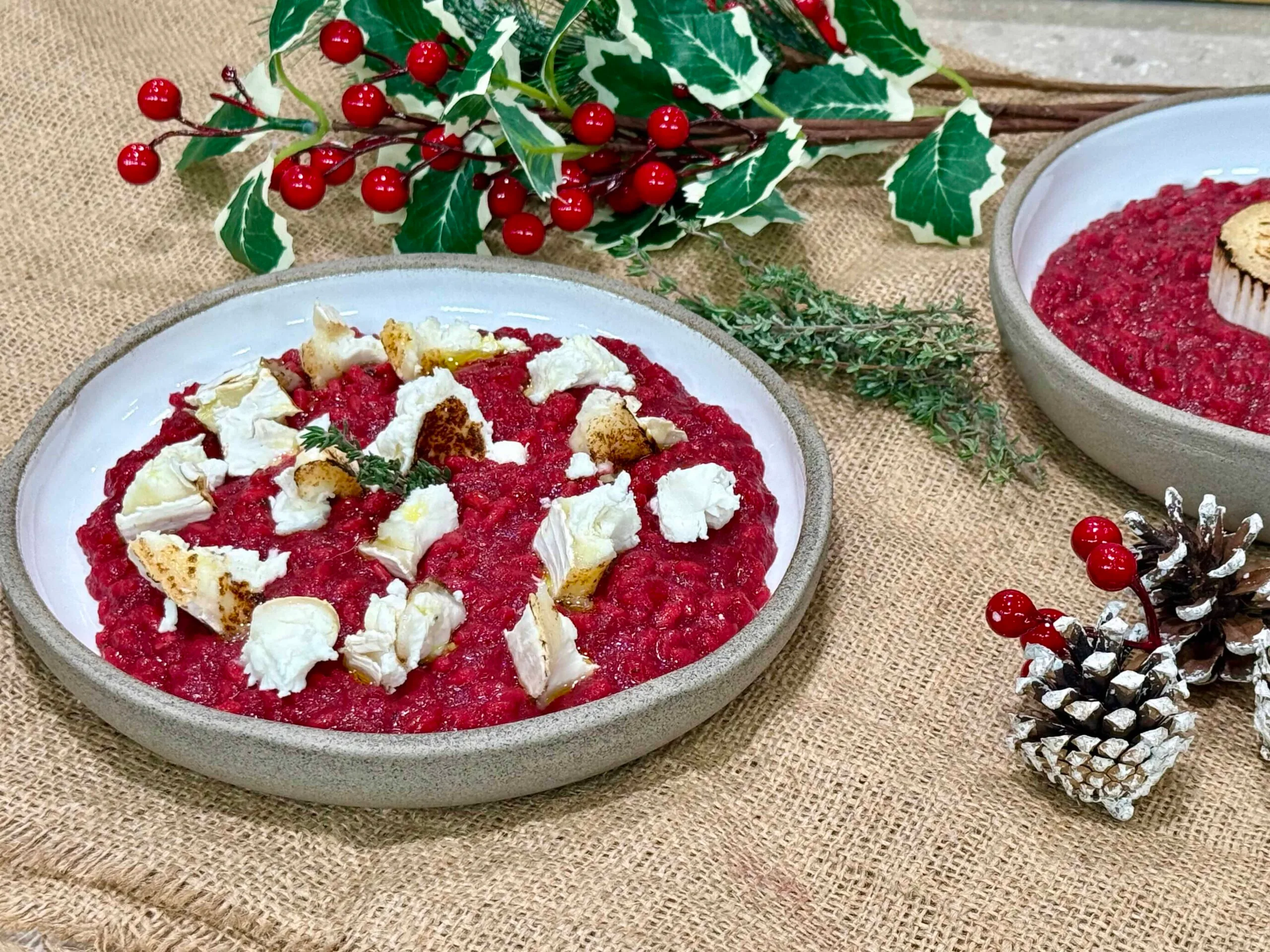 Πεντανόστιμο ριζότο παντζάρι
